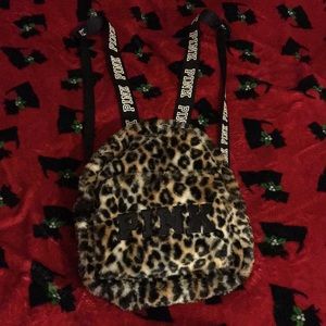 Mini PINK backpack purse
